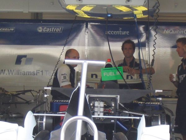 pitlane walkabout