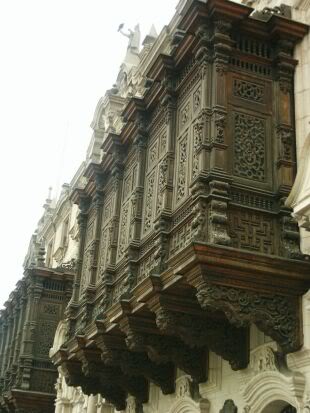 Detail of balcony